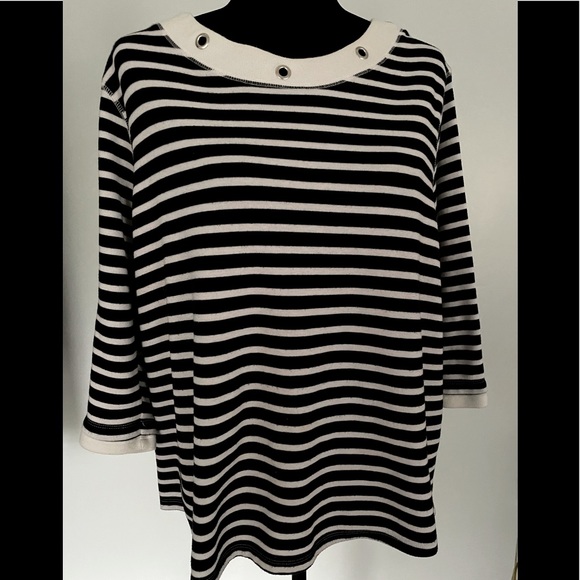 Allison Daley Striped Top - Picture 2 of 3